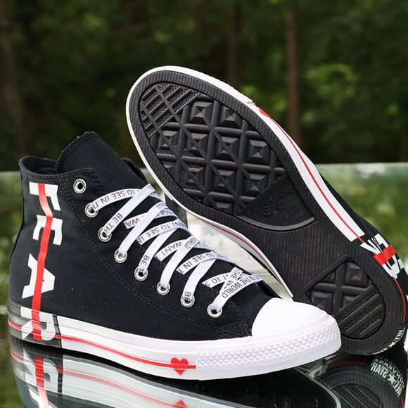 Converse Chuck Taylor All Star Hi Fear Love - Picture 5 of 13